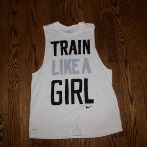 Nike Womens Trian Like A Girl Tank